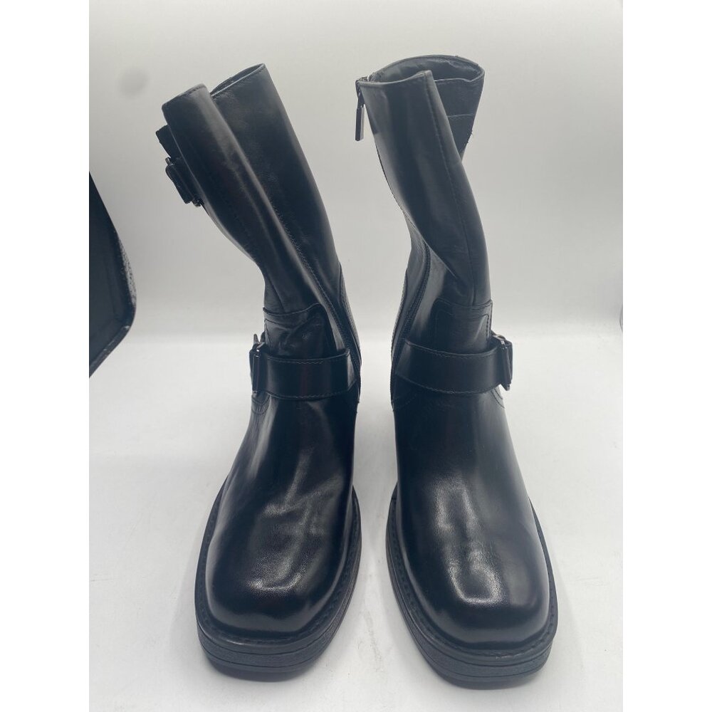 Kenneth Cole Black Ankle Boots